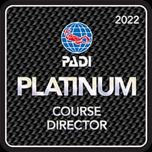 Padi Platinum Course Director Marlies Lang